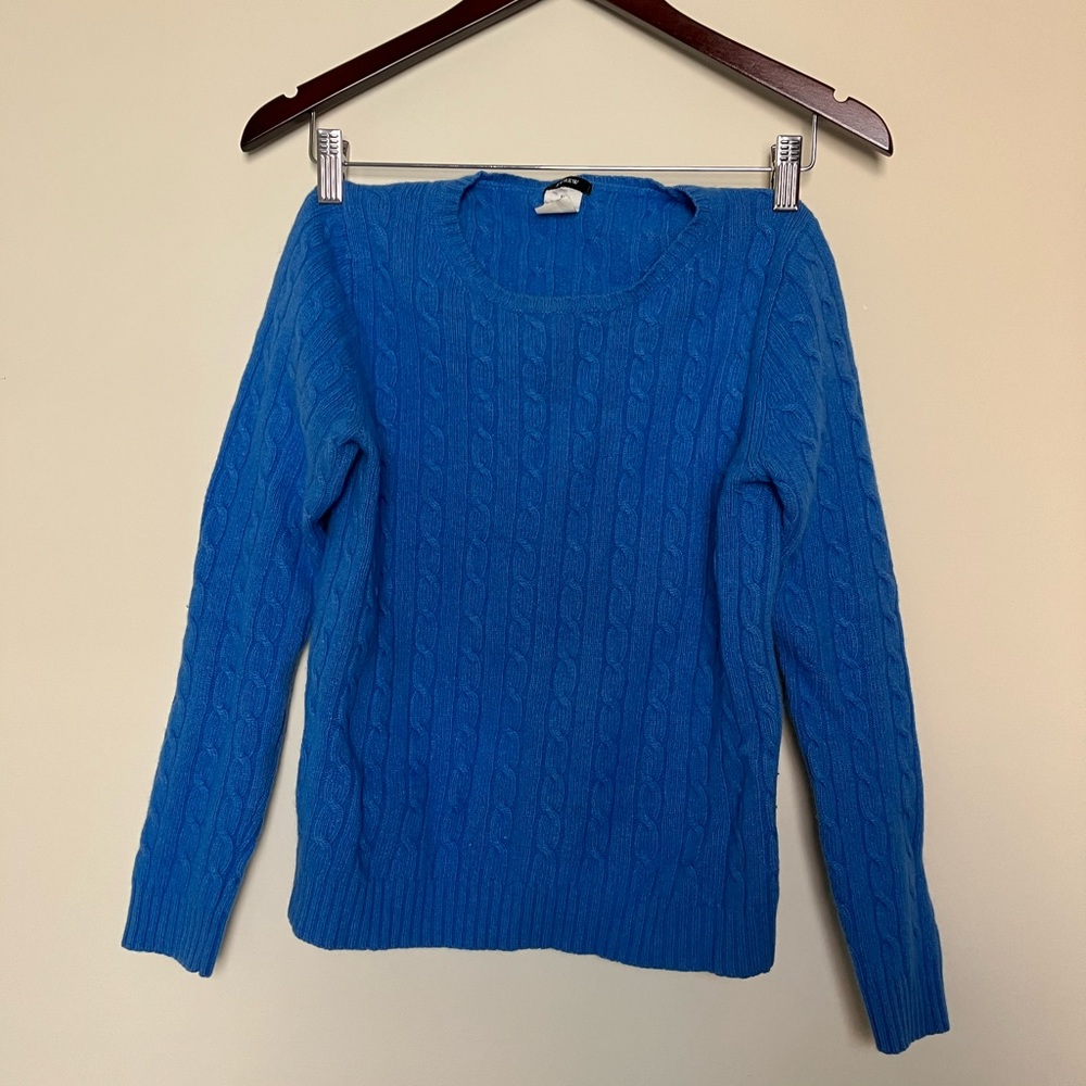 J. Crew merino wool and cashmere sweater